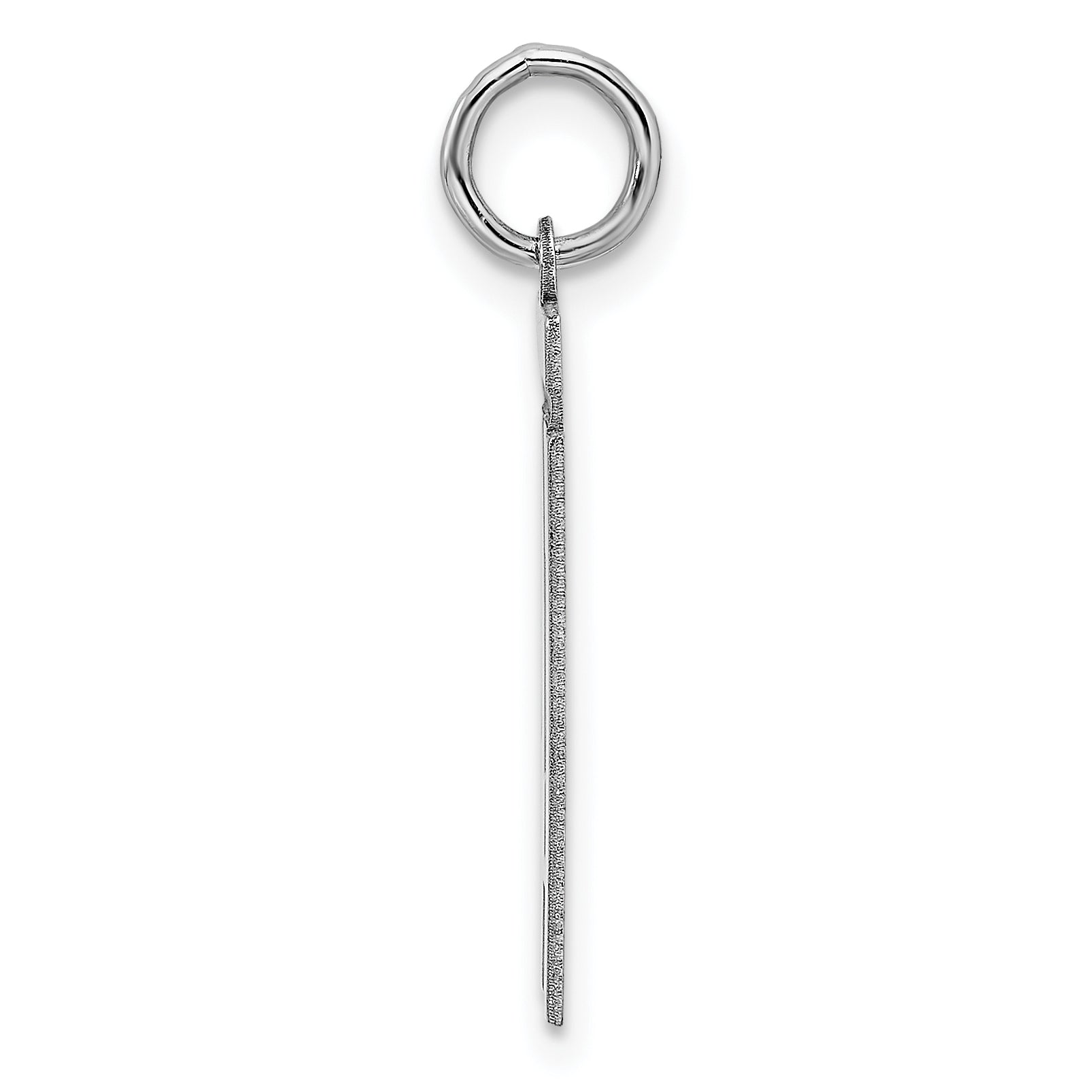 Sterling/Silver Rhodium-plated Polished Number 41 Charm