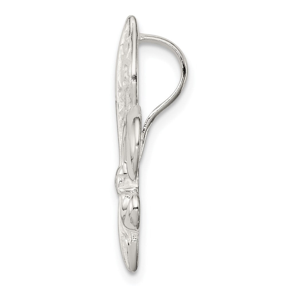 Sterling Silver Fleur De Lis Slide