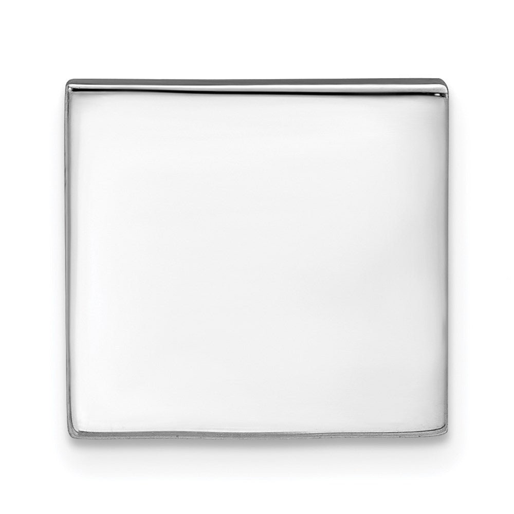 Sterling Silver Rhodium-plated Tie tac