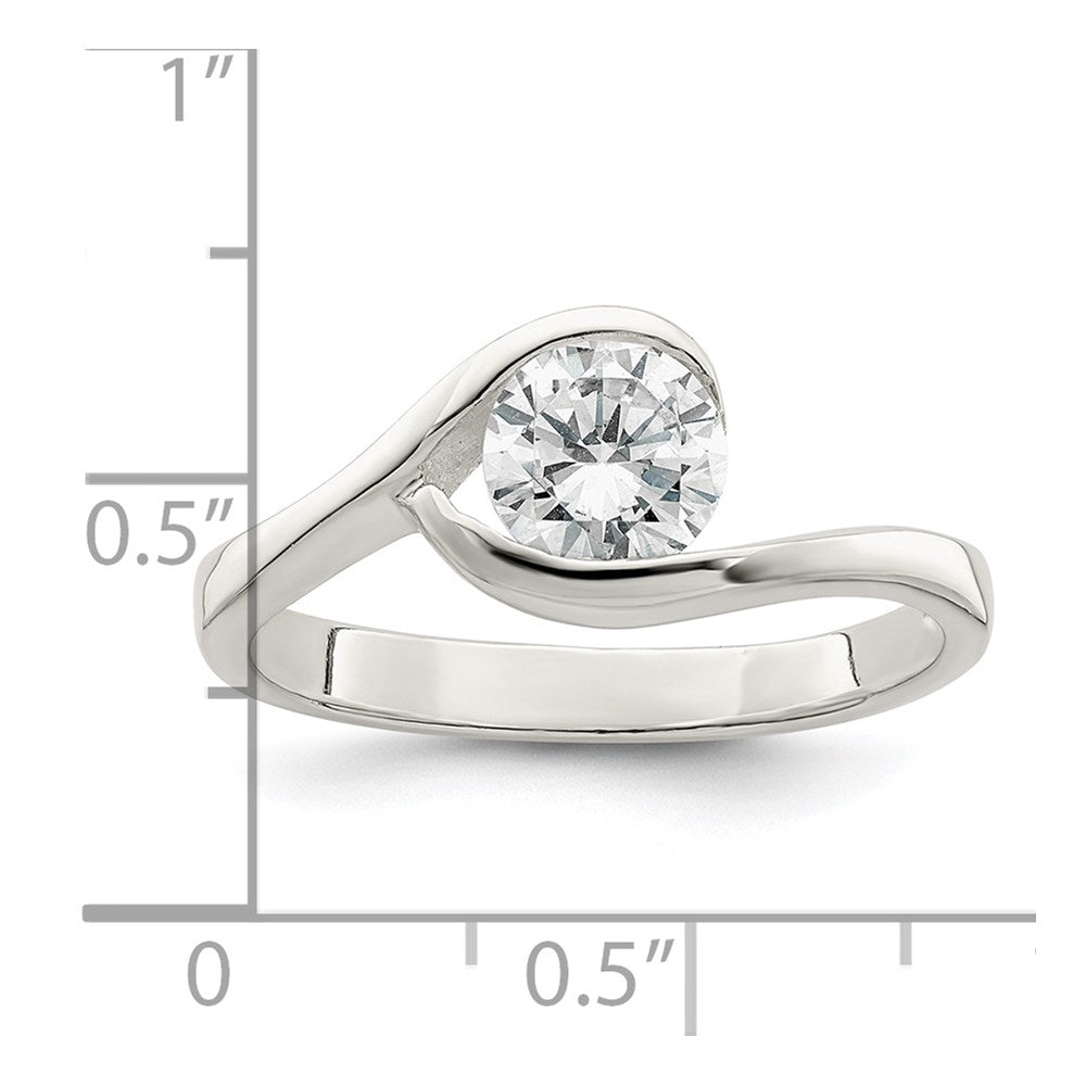 Sterling Silver CZ Ring