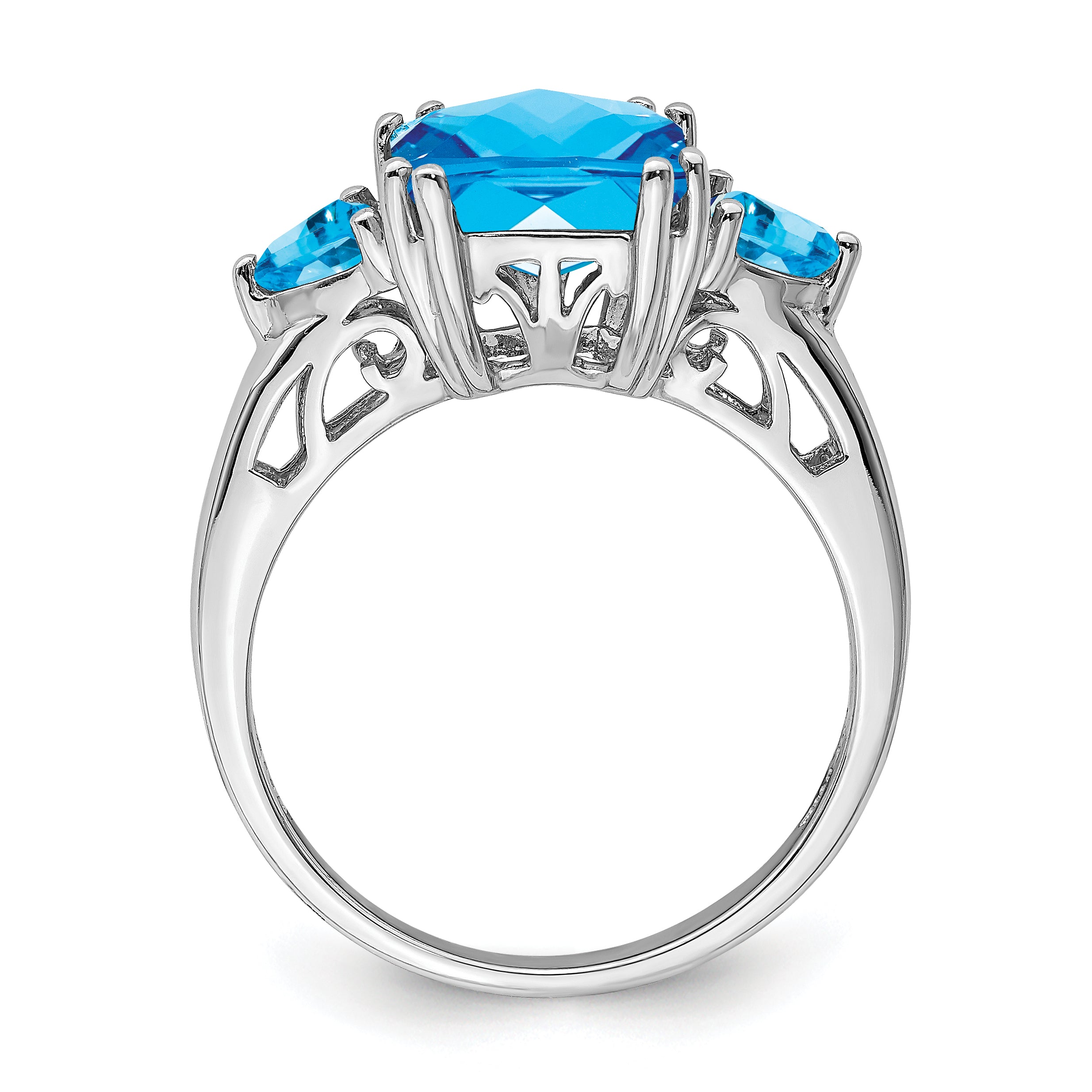 Sterling Silver Gemstone Ring Mounting