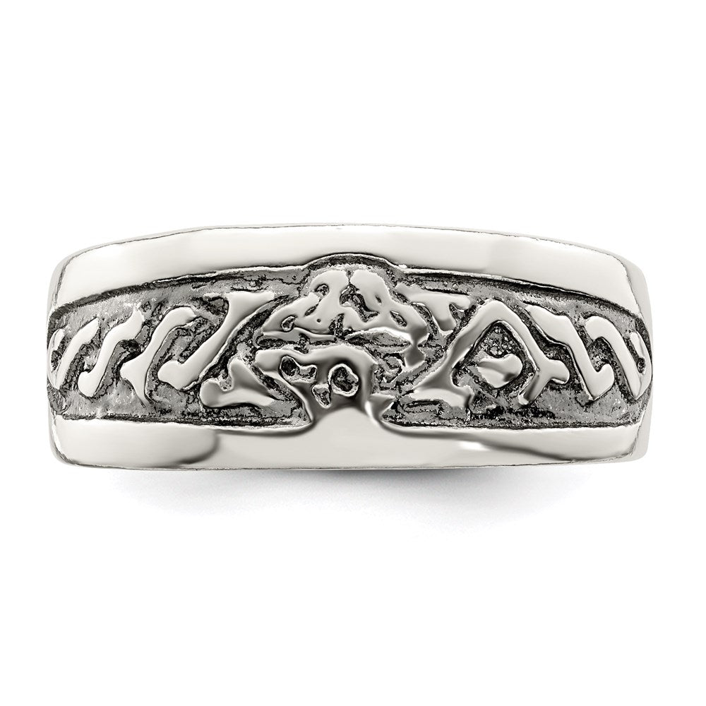 Sterling Silver Antiqued Ring