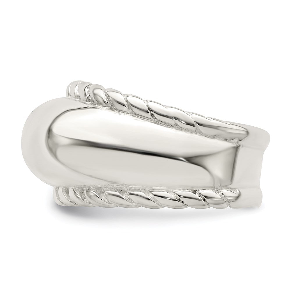 Sterling Silver Twisted Dome Stacked Ring