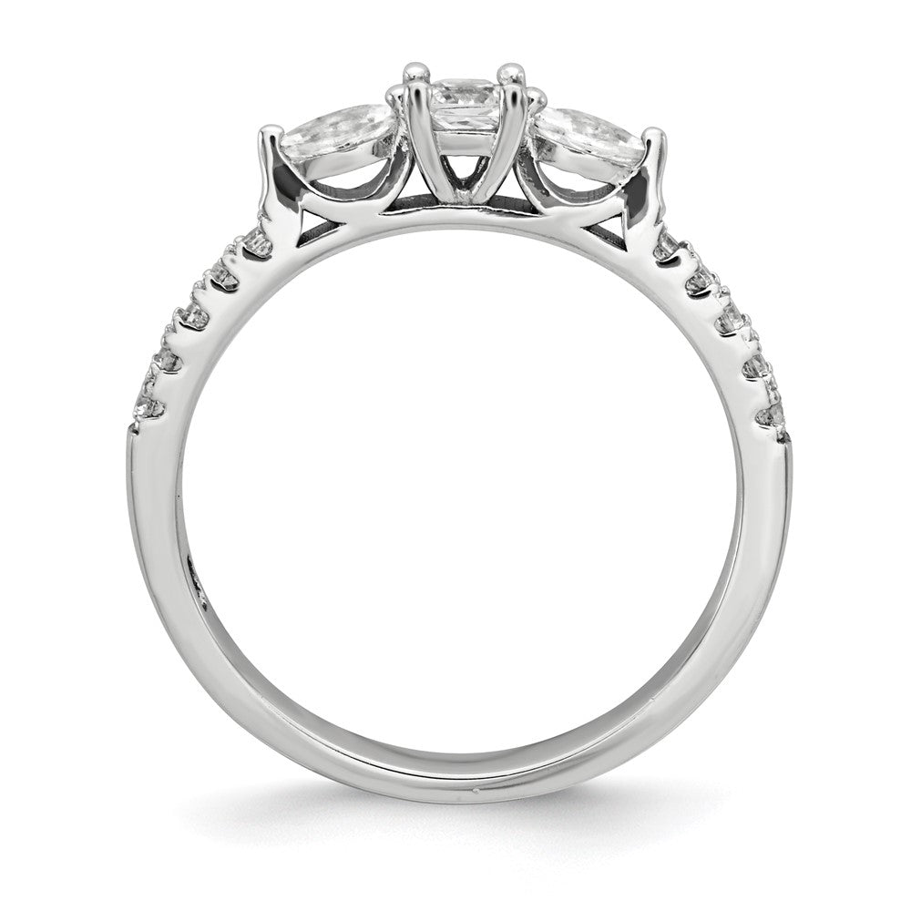 Sterling Silver & CZ Ring