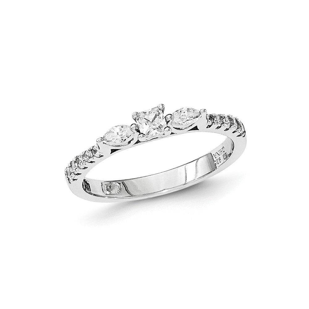 Sterling Silver & CZ Ring