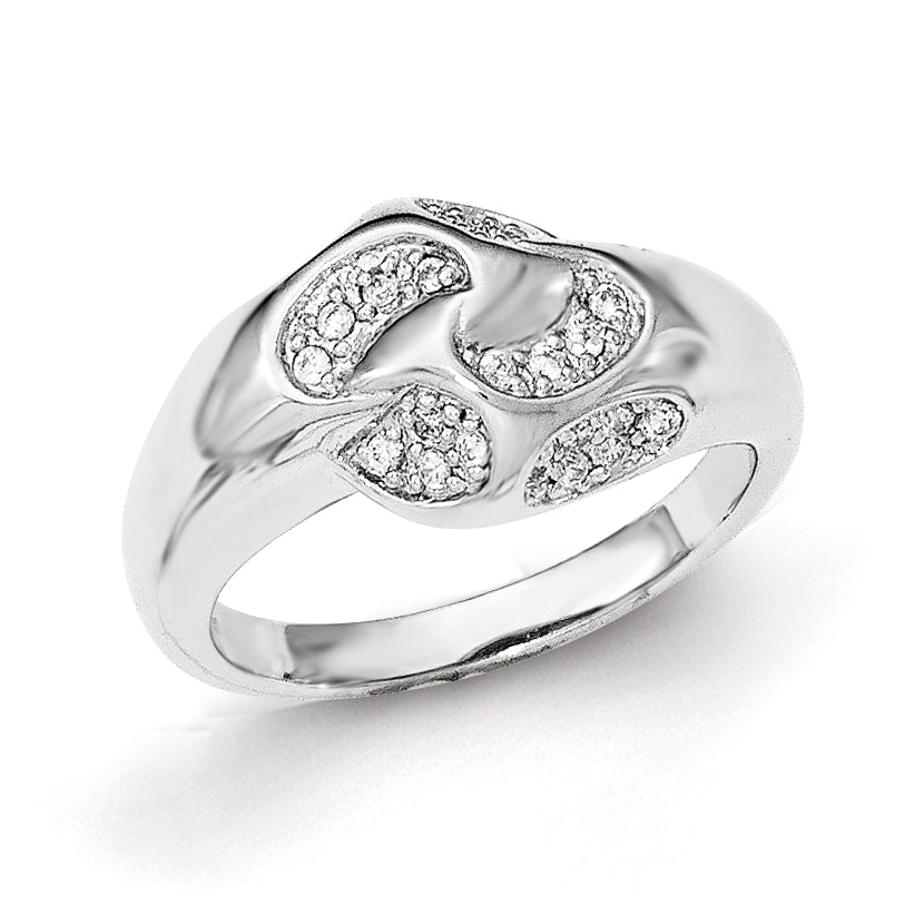 Sterling Silver CZ Ring