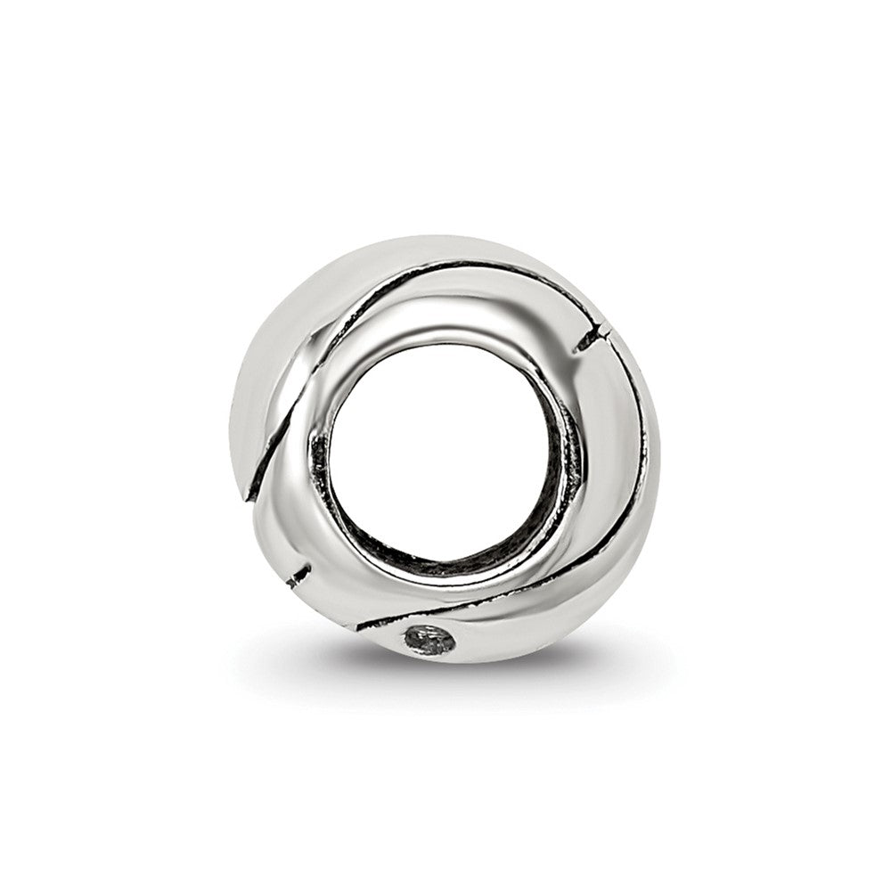 Sterling Silver Reflections Basketball Bead
