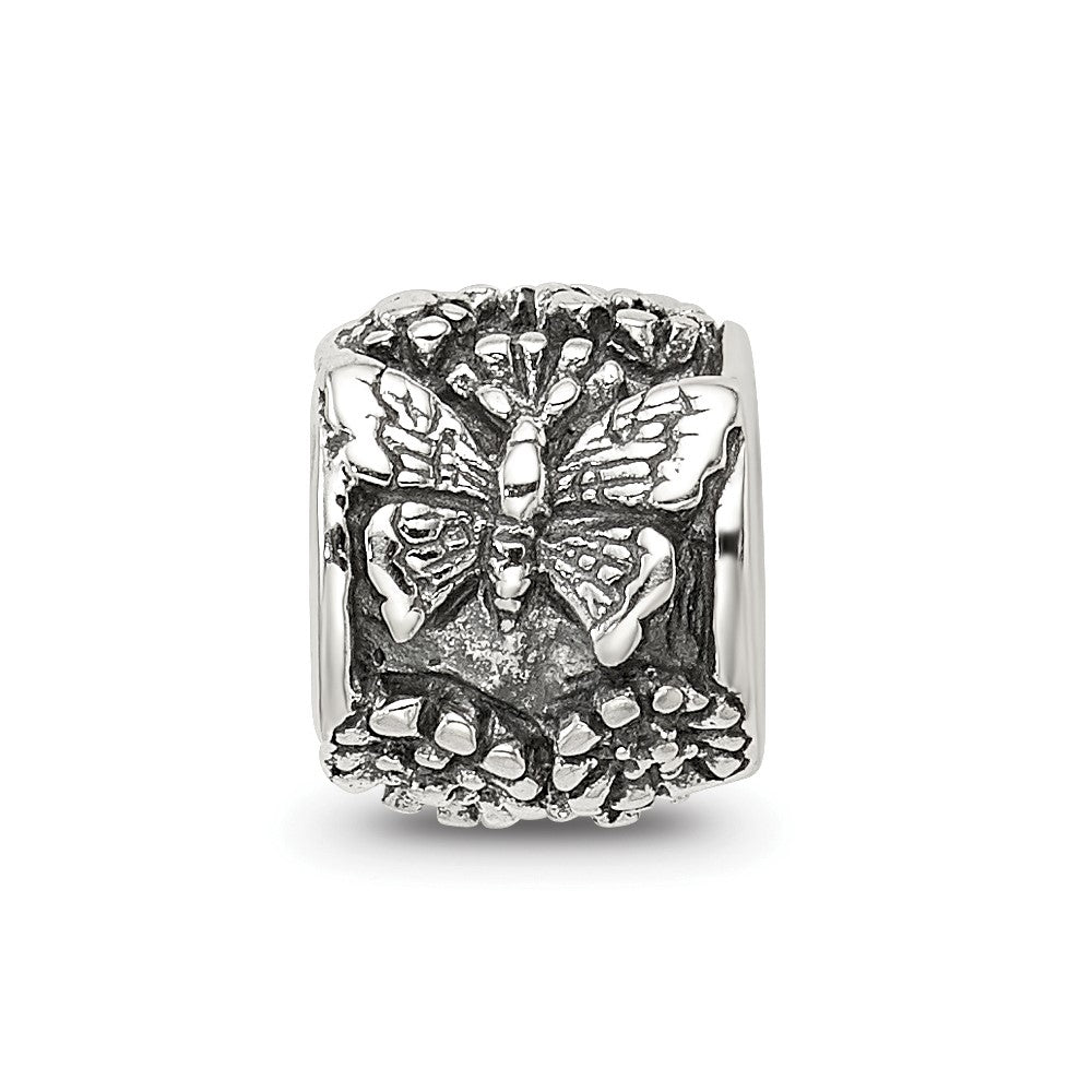 Sterling Silver Reflections Butterfly Bali Bead