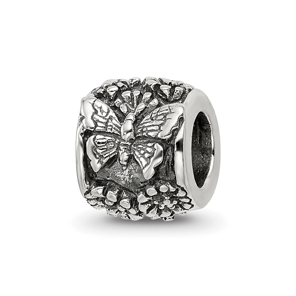 Sterling Silver Reflections Butterfly Bali Bead
