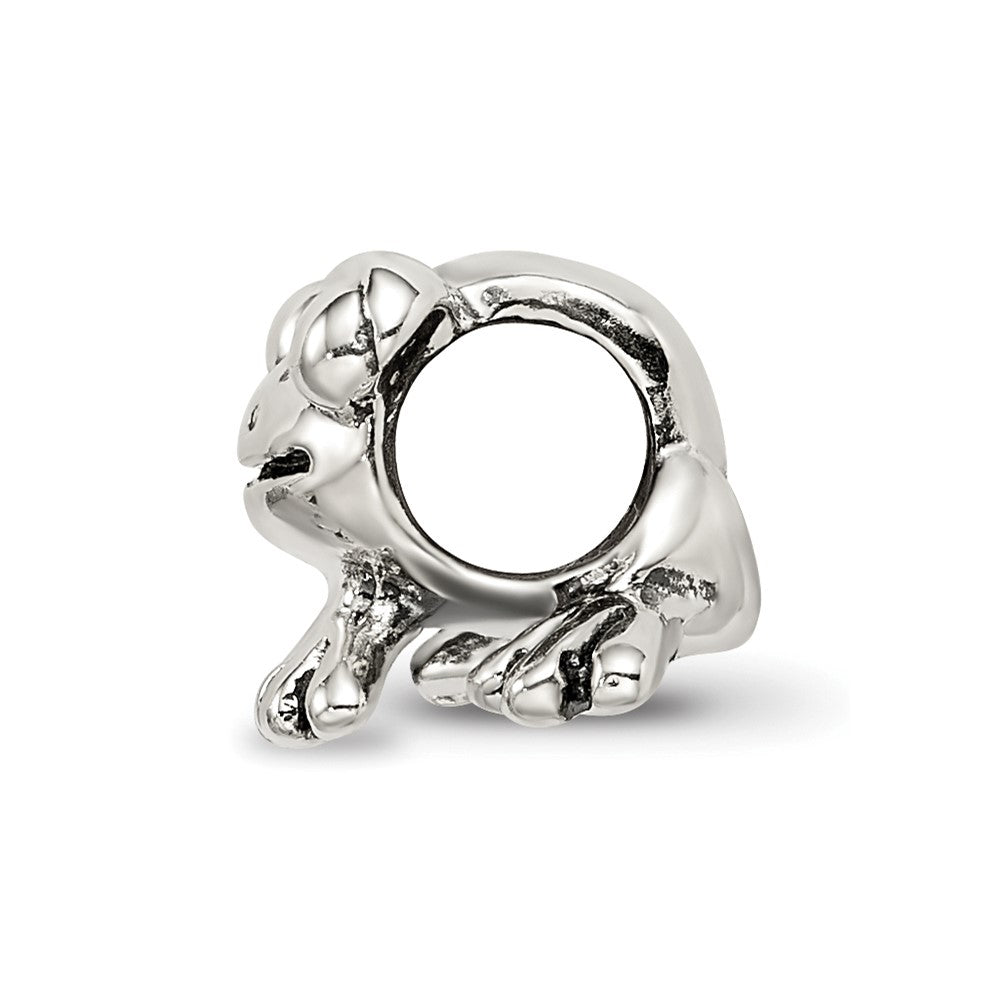 Sterling Silver Reflections Frog Bead