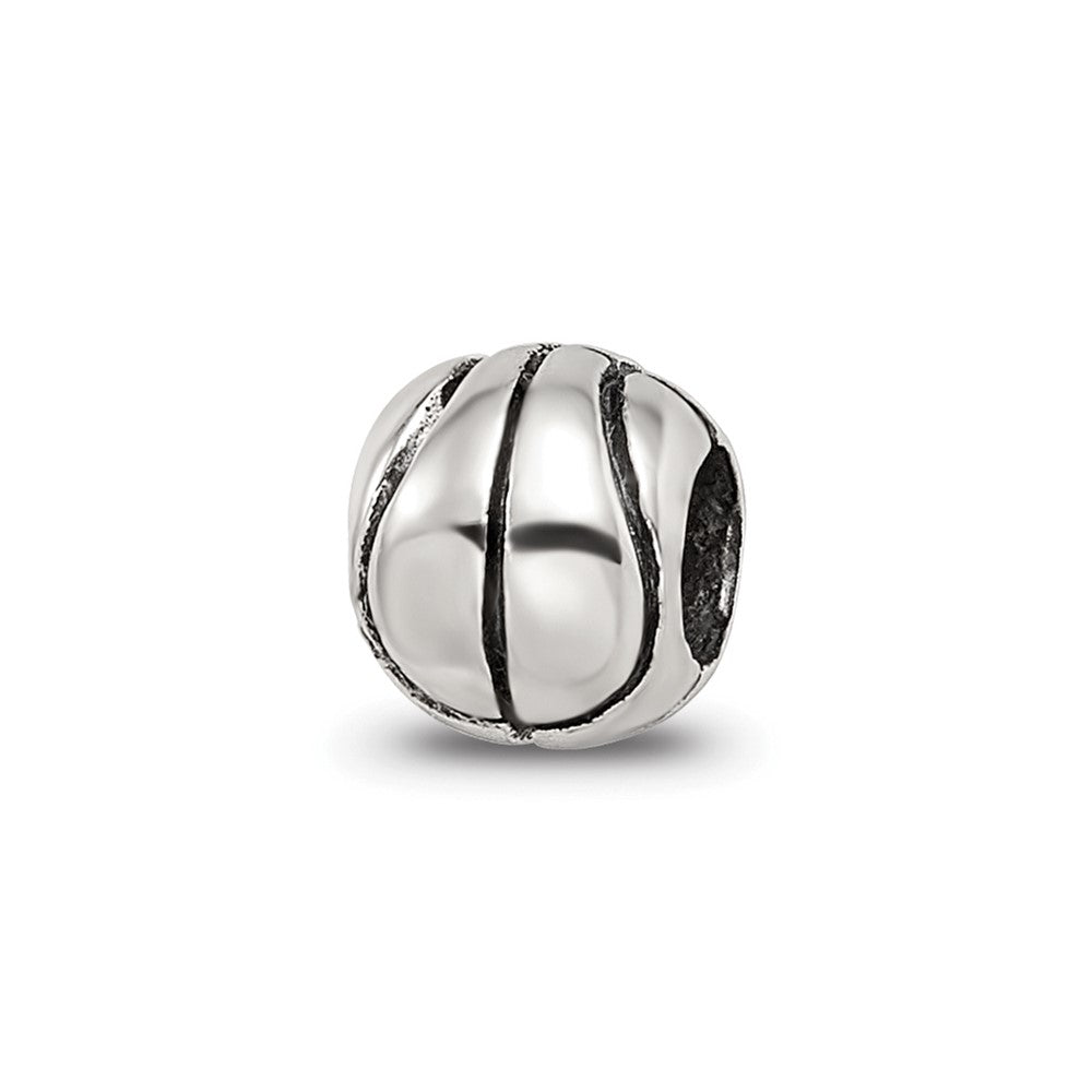 Sterling Silver Reflections Kids Basketball Bead