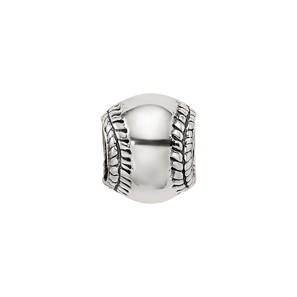 Sterling Silver Reflections Kids Softball Bead