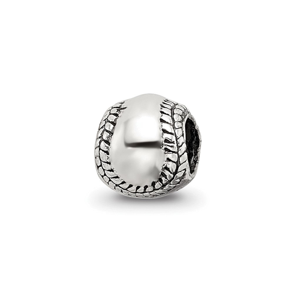 Sterling Silver Reflections Kids Softball Bead