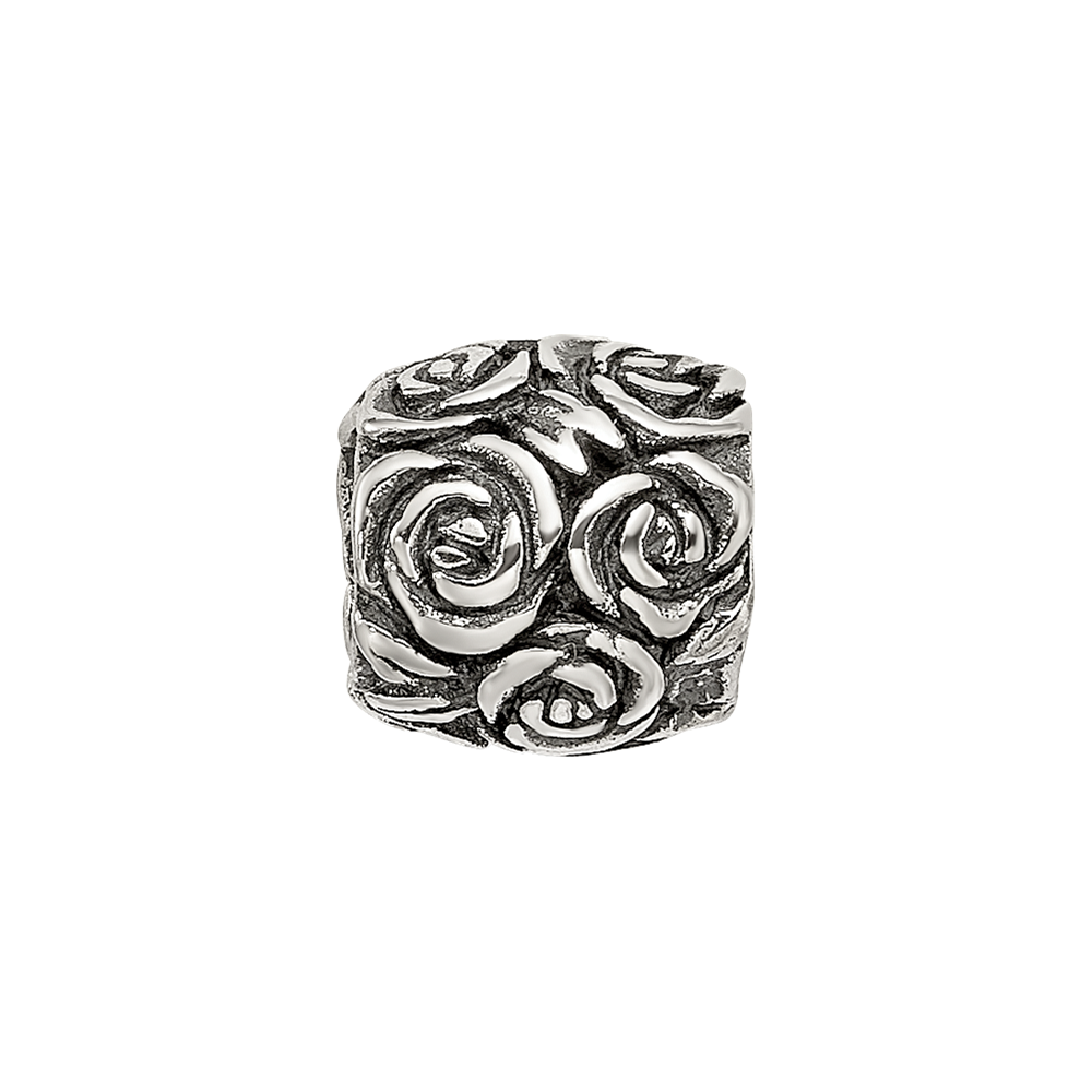 Sterling Silver Reflections Kids Floral Bali Bead