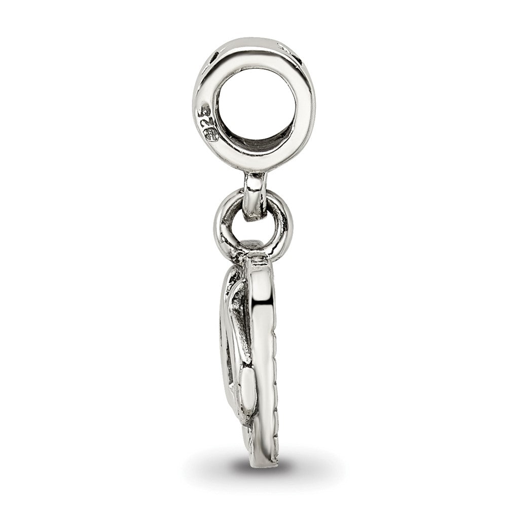 Kids Collection Sterling Silver Flip Flops Dangle Reflections Bead