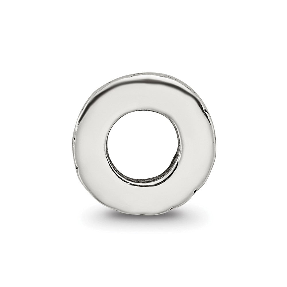 Sterling Silver Reflections Notched Spacer Bead