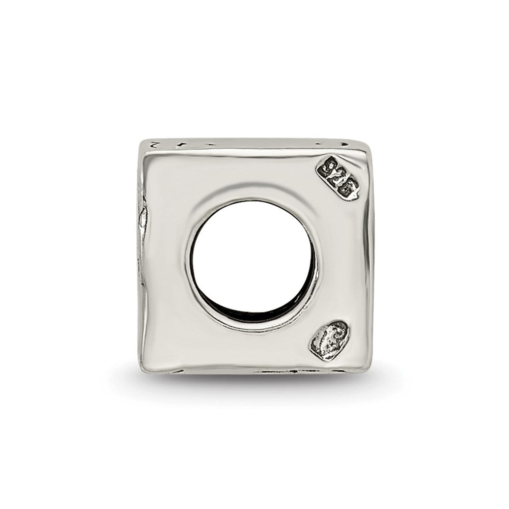 Sterling Silver Reflections Celtic Block Bead