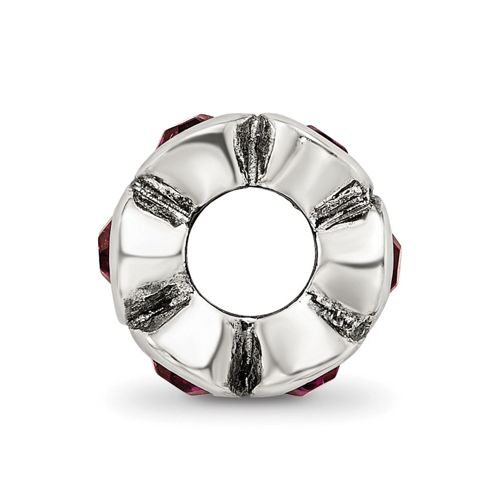 Sterling Silver Reflections June Preciosa Crystal Birthstone Bead