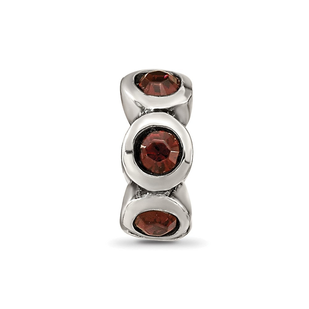 Sterling Silver Reflections June Preciosa Crystal Birthstone Bead