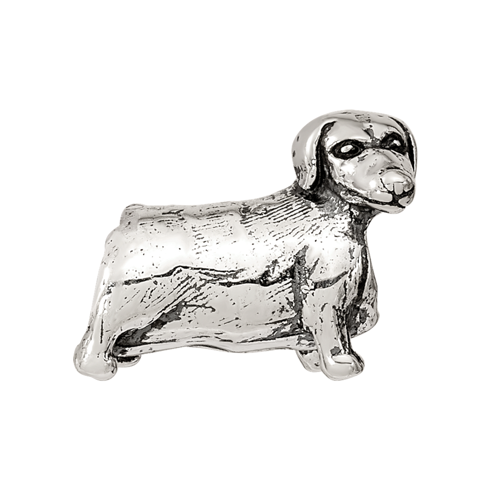 Sterling Silver Reflections Dachshound Bead