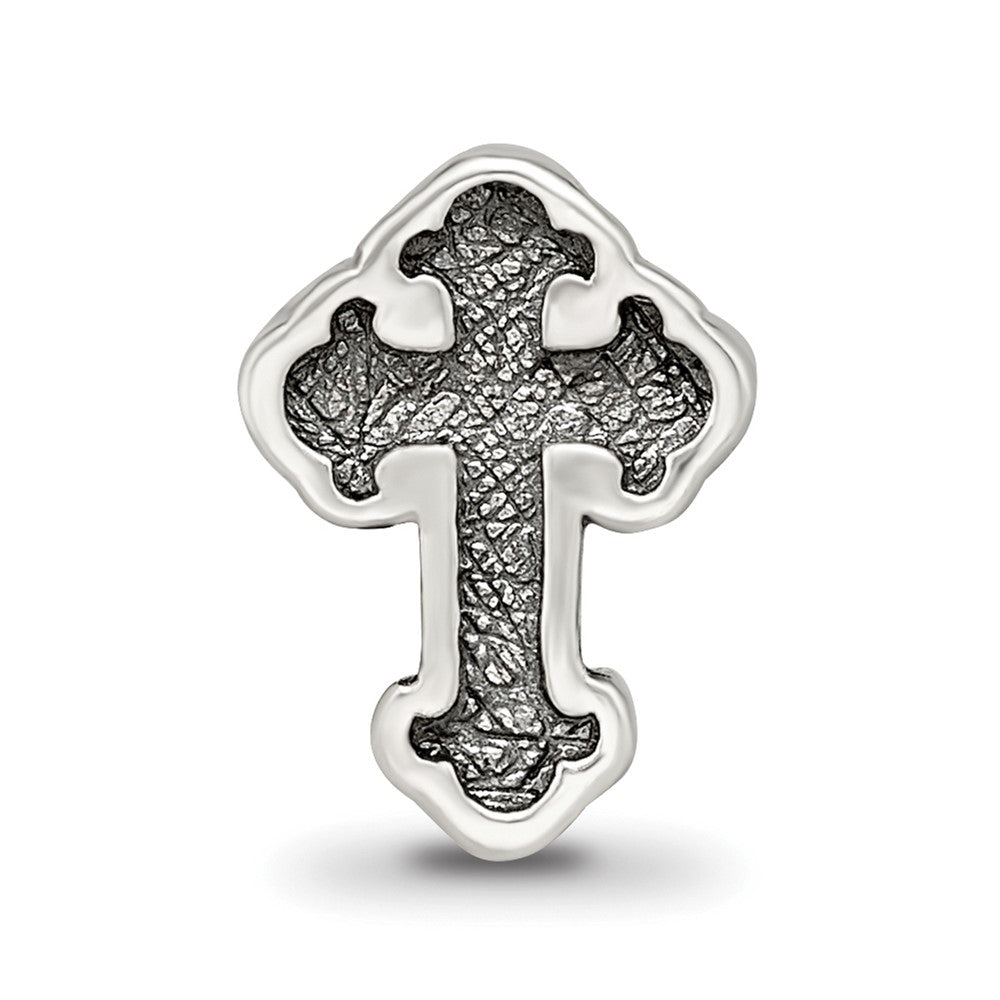 Sterling Silver Reflections Budded Cross Bead