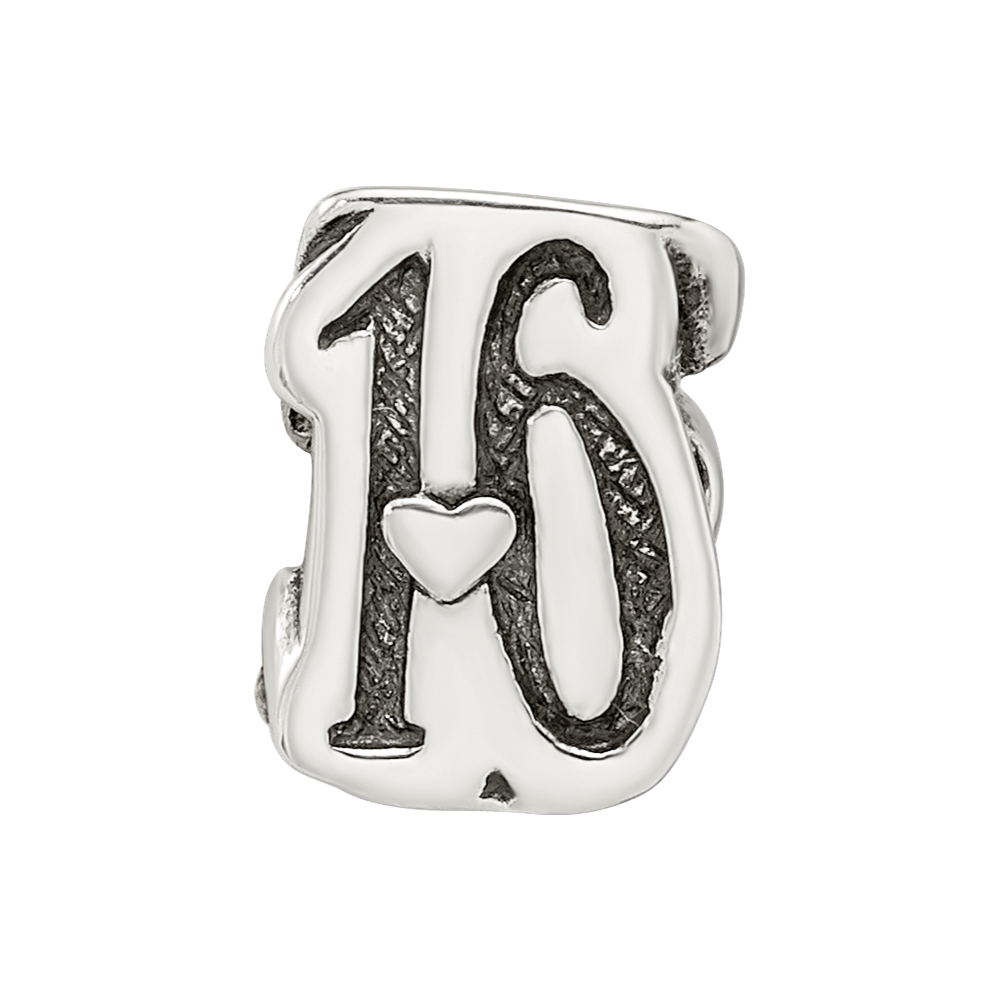 Sterling silver Reflections Sweet 16 Bead