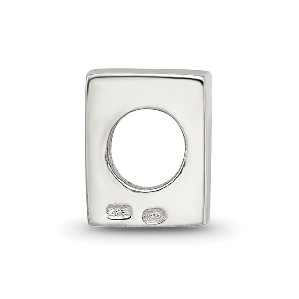 Sterling Silver Reflections Number 1 Bead