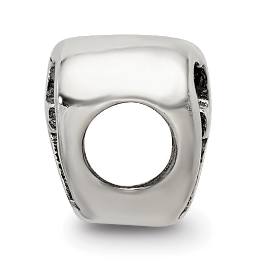 Sterling Silver Reflections Kids Heart w/Cross Bead Size: 6.36MM X 6.36MM