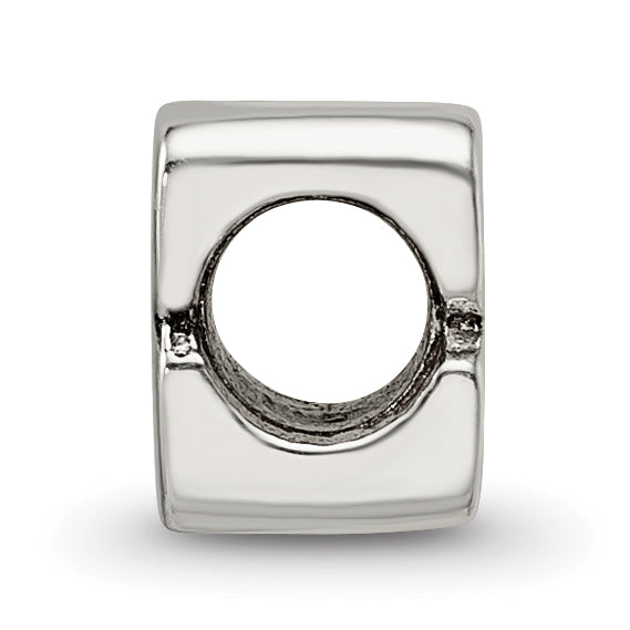 Sterling Silver Reflections Kids Number 8 Bead Size: 6.36MM X 5.45MM
