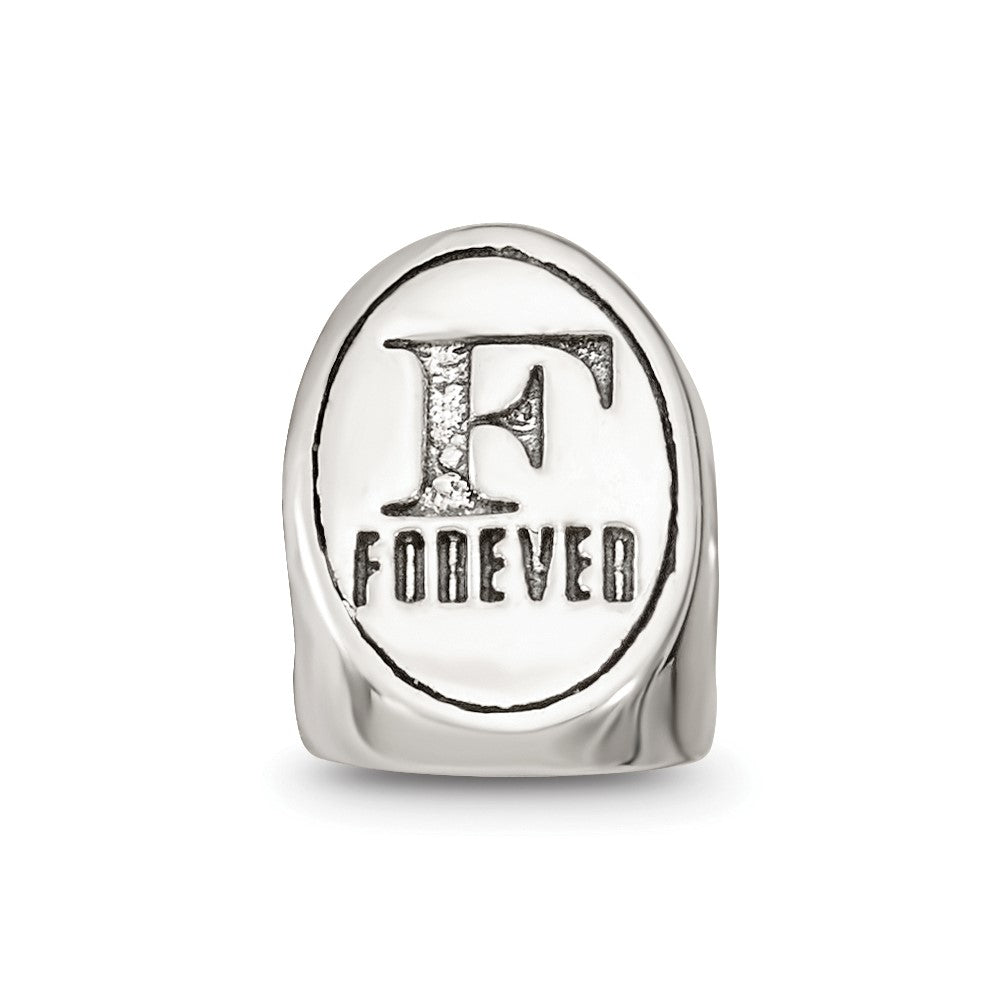 Sterling Silver Reflections Best Friend Trilogy Oval Bead