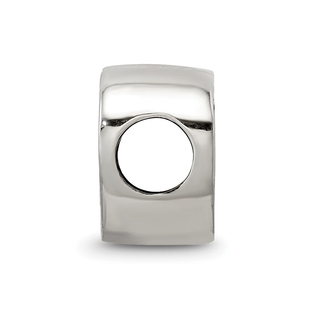 Sterling Silver Reflections Mom Heart Bead