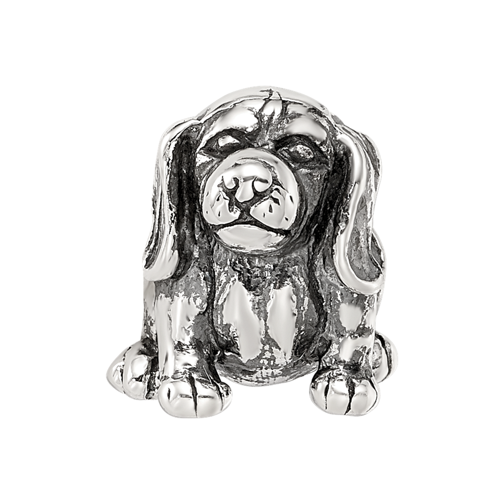 Sterling Silver Reflections Beagle Bead