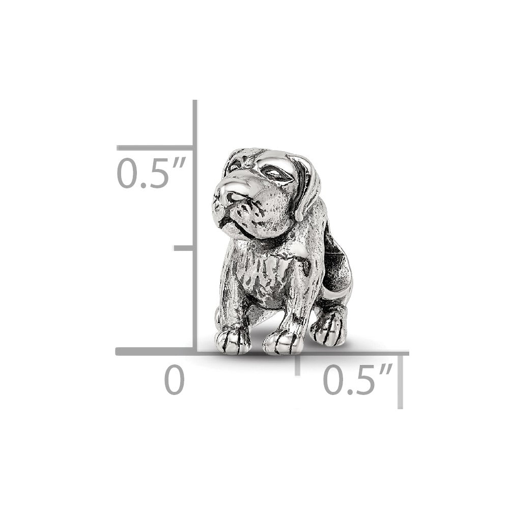 Sterling Silver Reflections German Shorthaired Pointer Bead