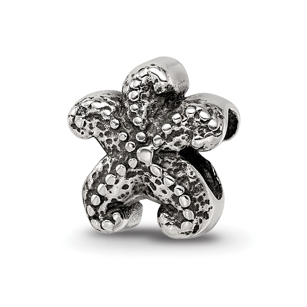 Sterling Silver Reflections Starfish Bead