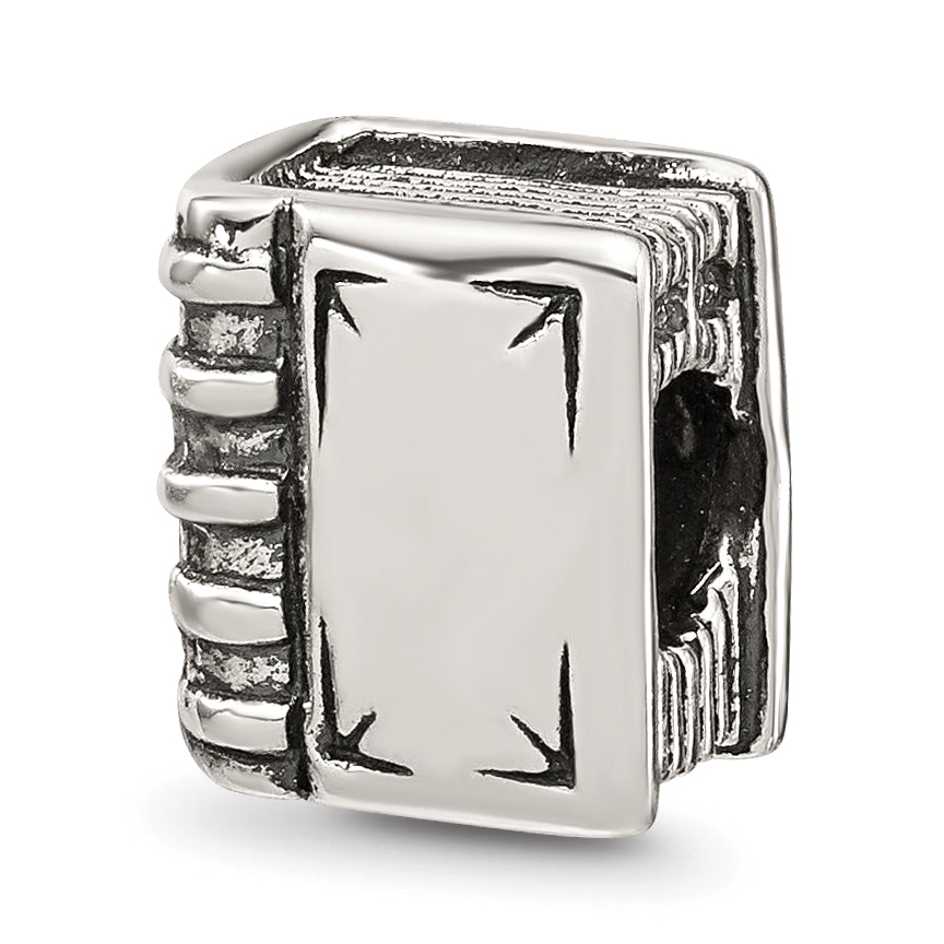 Sterling Silver Reflections Book Bead Size: 8.18MM X 10MM