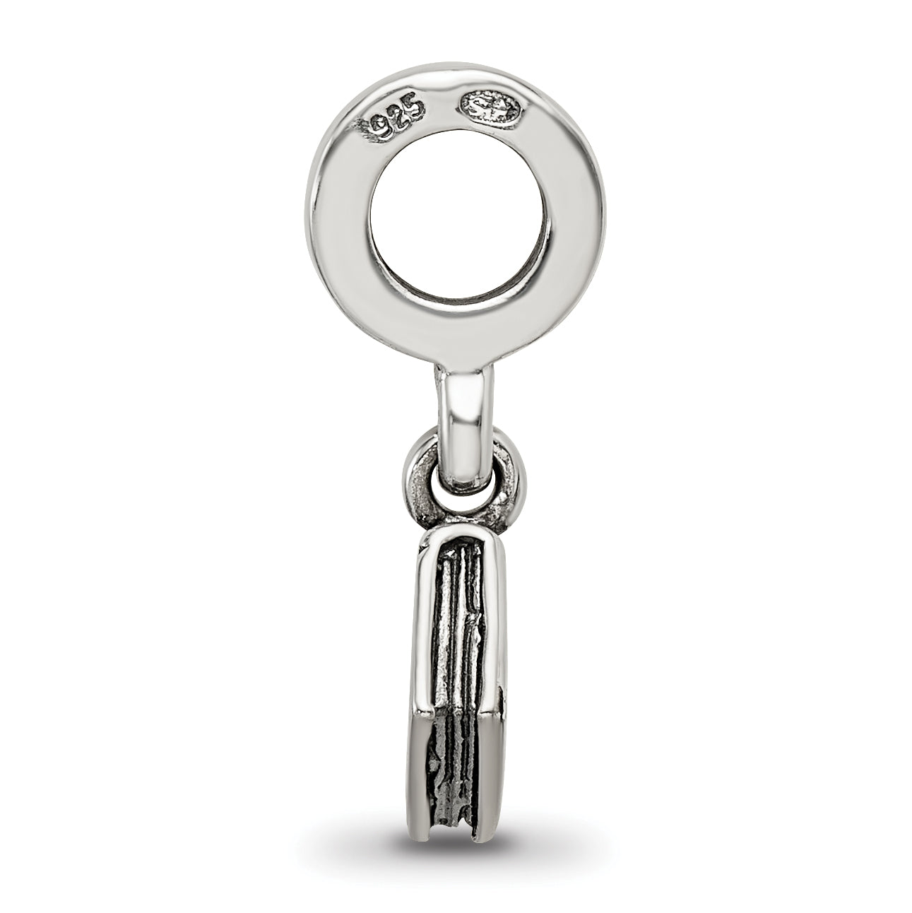 Sterling Silver Reflections Love Story Book Dangle Bead Size: 17.27MM X 3.64MM