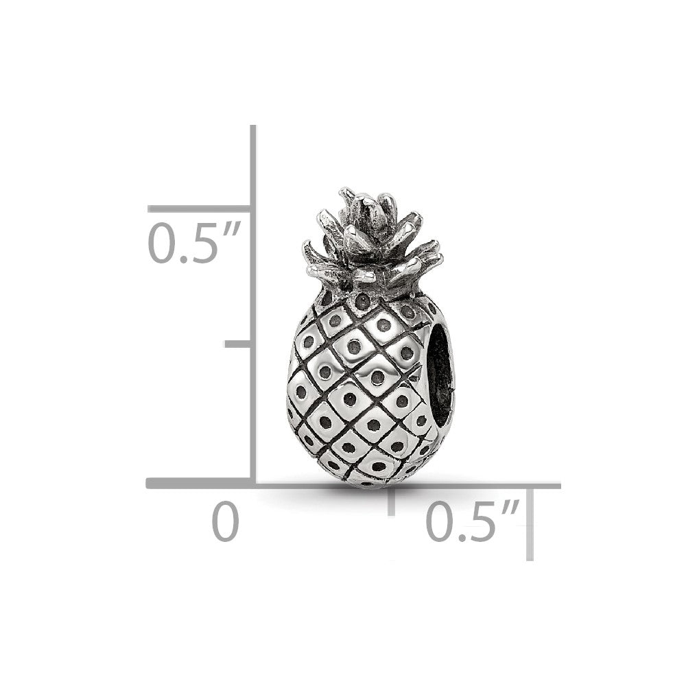 Sterling Silver Reflections Pineapple Bead