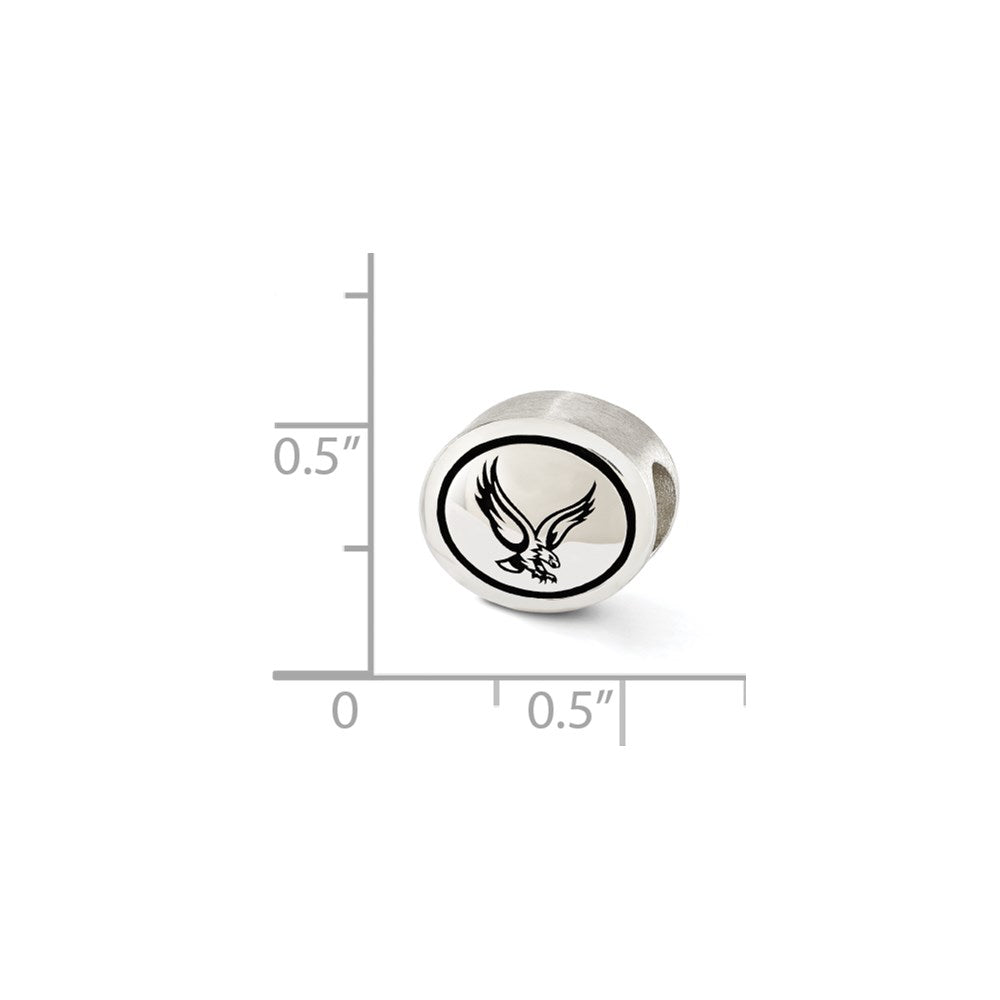 Sterling Silver Antiqued Boston College Collegiate Bead