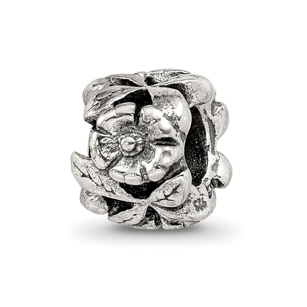 Sterling Silver Reflections Floral Bead