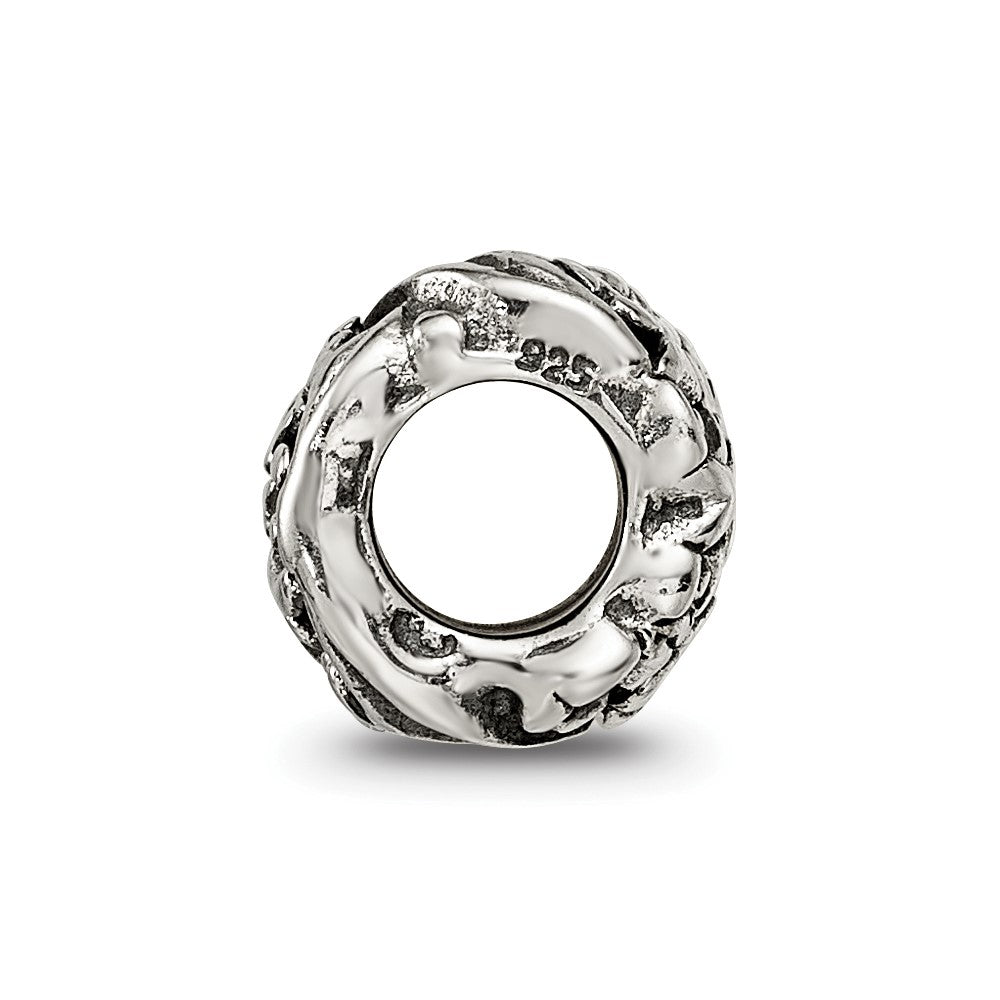 Sterling Silver Reflections Floral Bead