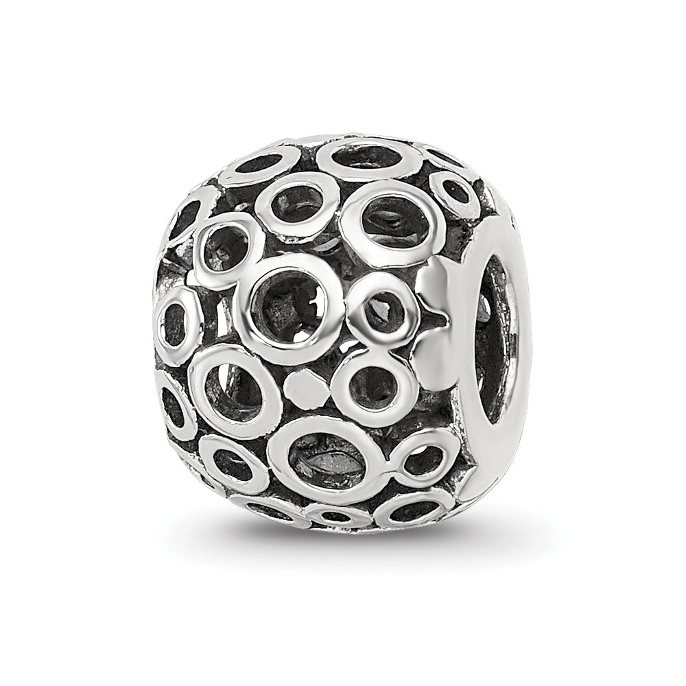 Sterling Silver Reflections Circles Bali Bead