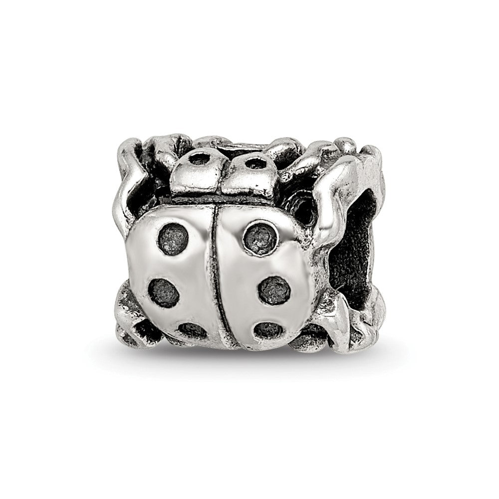 Sterling Silver Reflections Ladybug Bead