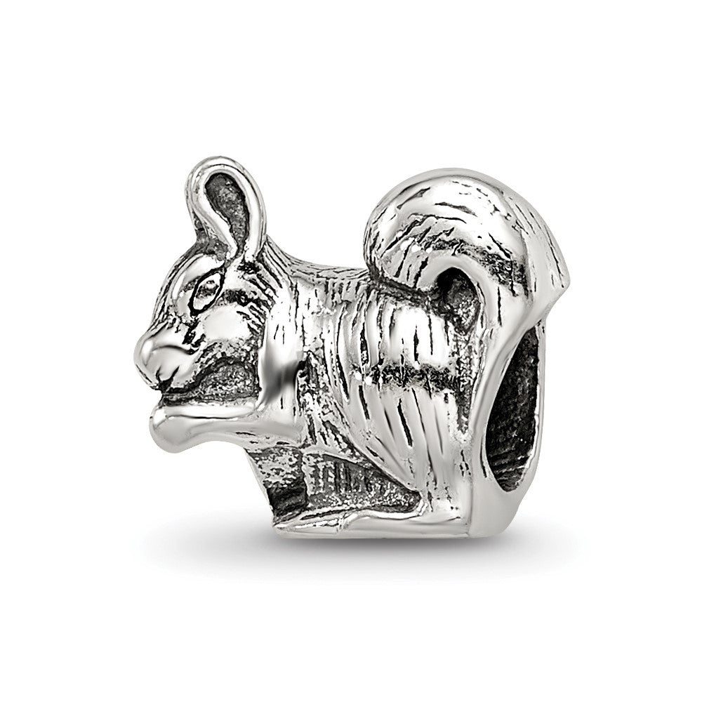 Sterling Silver Reflections Squirrel Bead