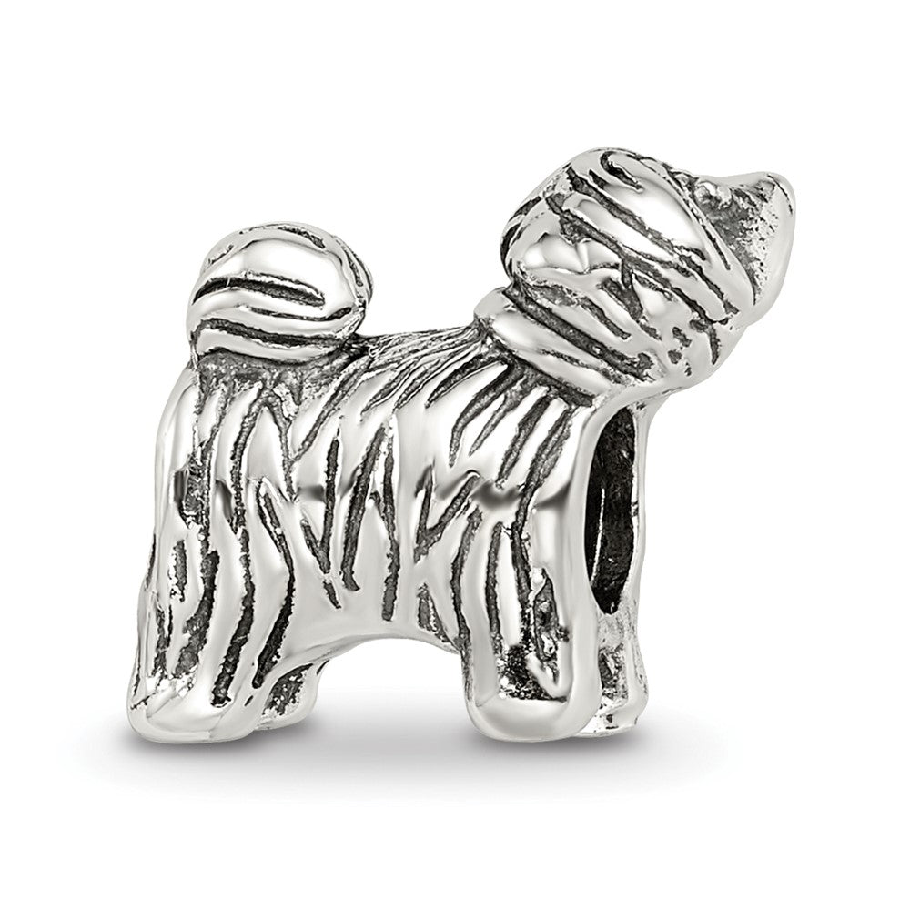 Sterling Silver Reflections Puppy Bead