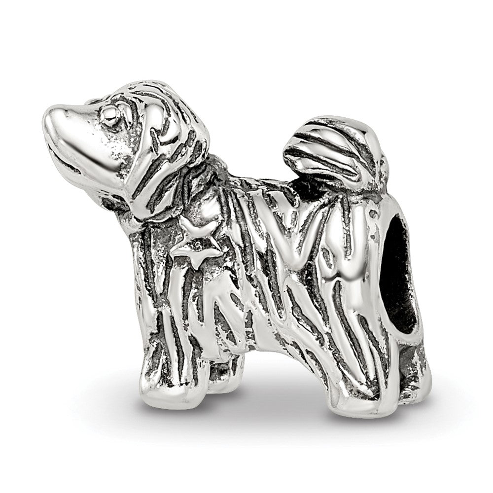 Sterling Silver Reflections Puppy Bead
