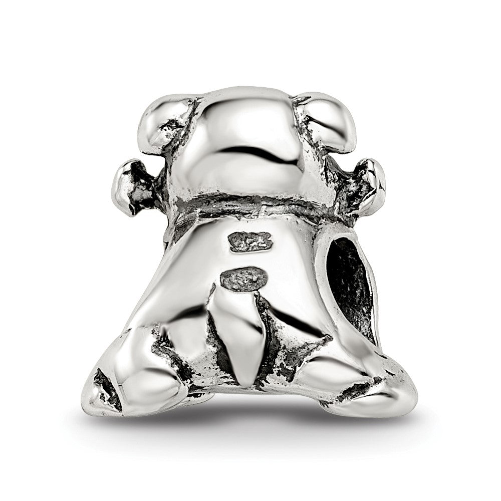 Sterling Silver Reflections Dog with Bone Bead