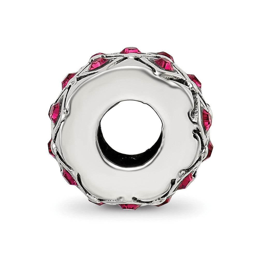 Sterling Silver Reflections July Preciosa Crystal Bead