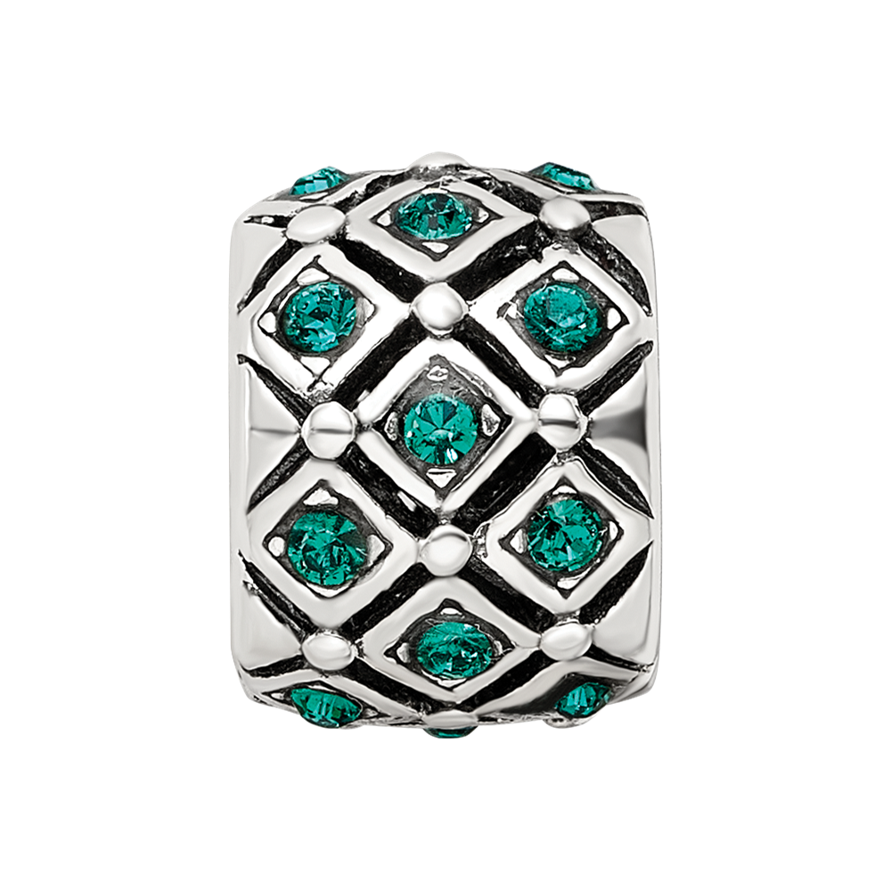 Sterling Silver Reflections May Preciosa Crystal Bead