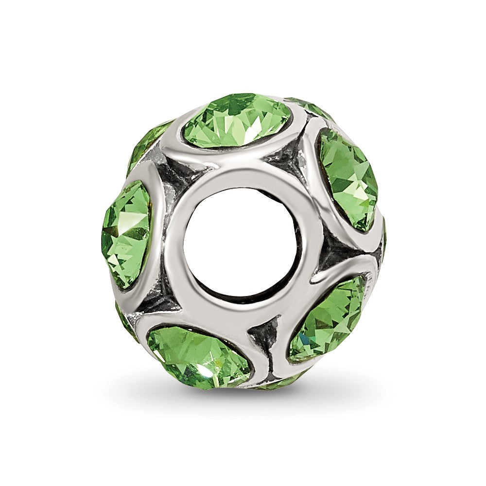 Sterling Silver Reflections August Preciosa Crystal Bead