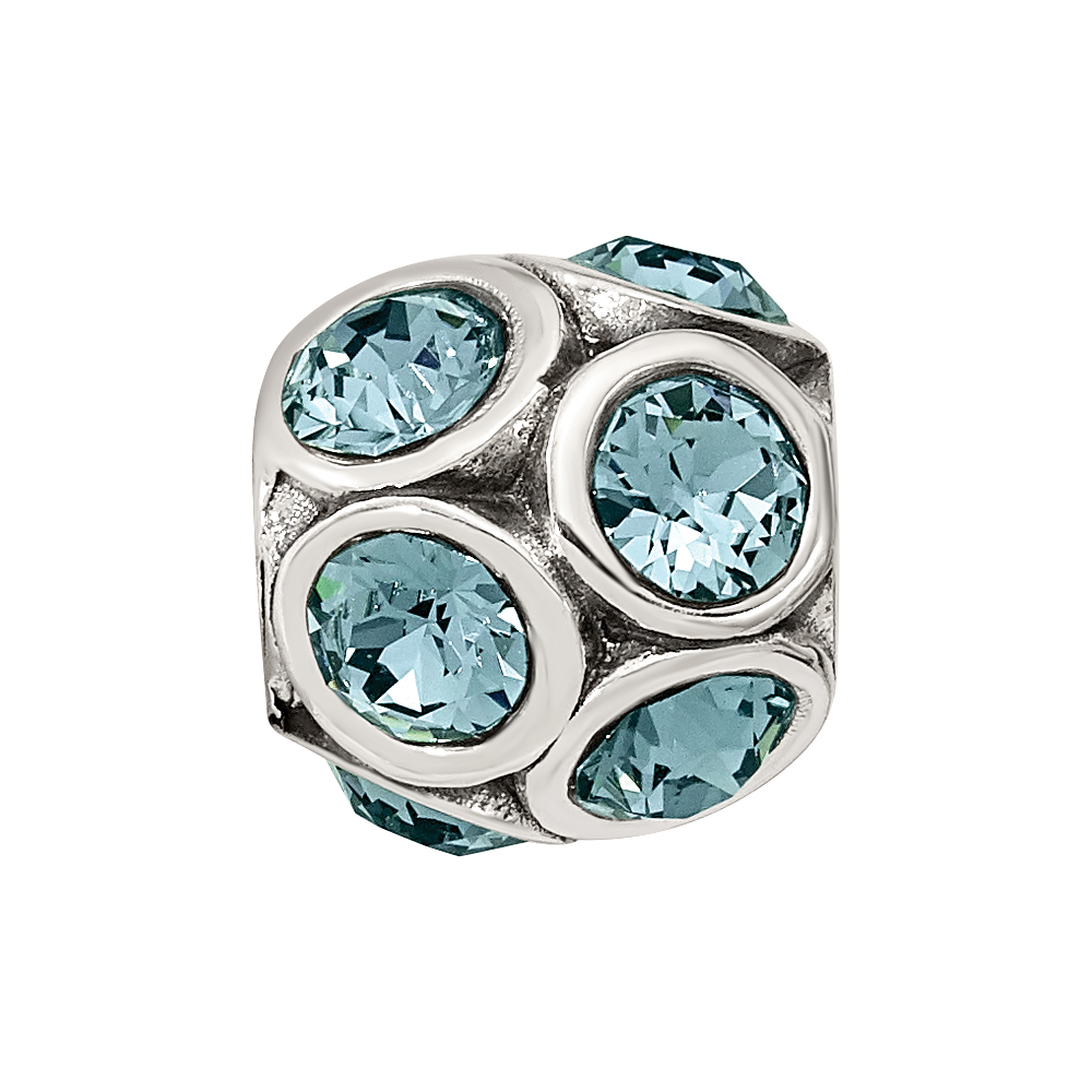 Sterling Silver Reflections December Preciosa Crystal Bead